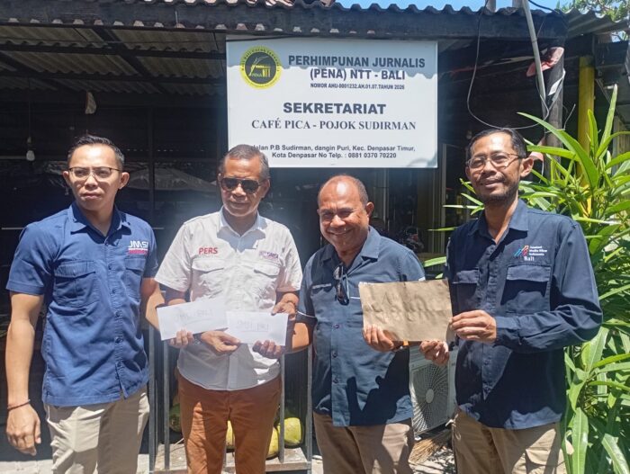 Aksi Nyata Insan Pers Bali: AMSI, SMSI dan JMSI Bali Pastikan Donasi Korban Gempa NTT Tepat Sasaran