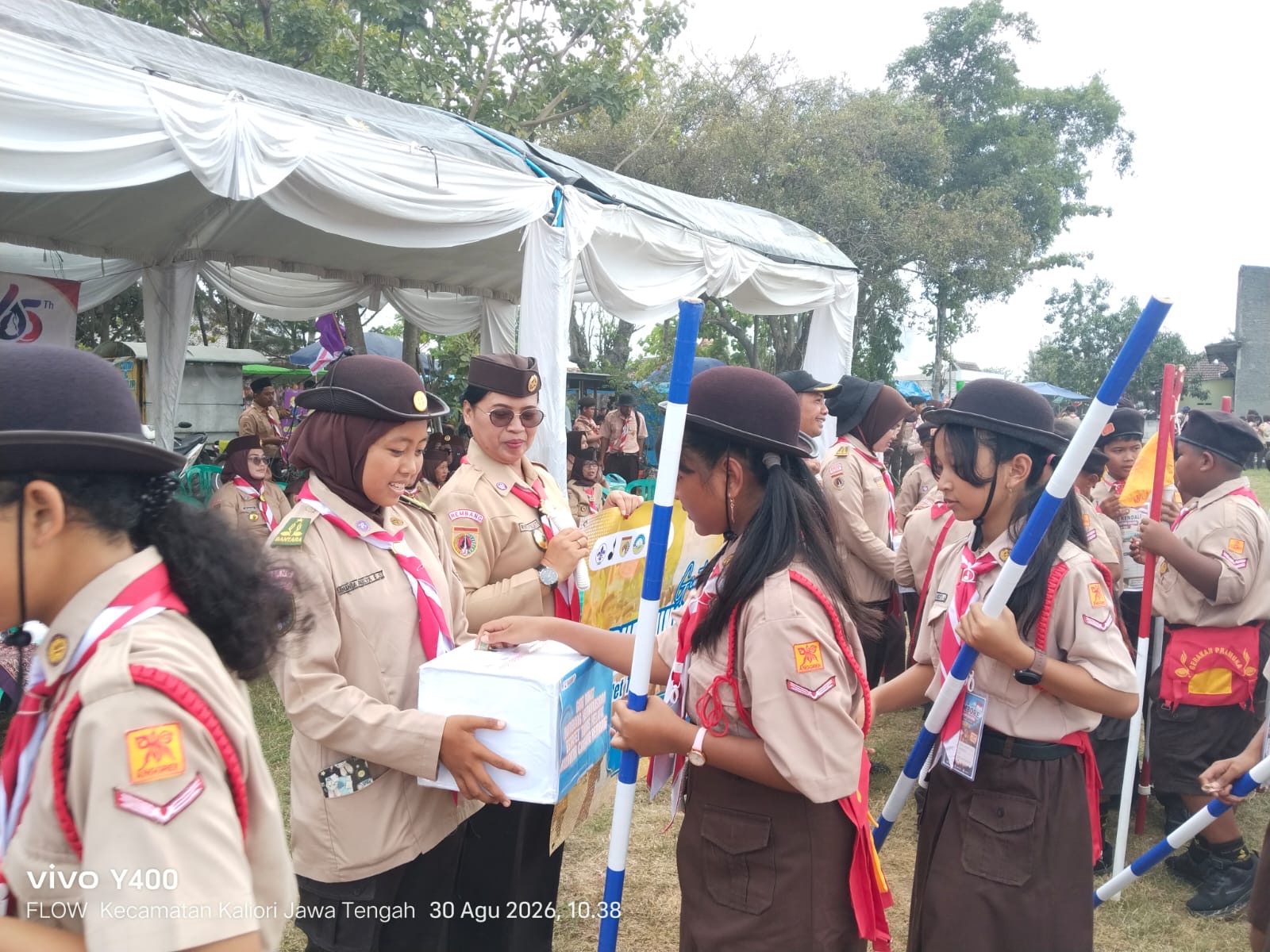 Kwarran Rembang Gelar Jambore Penggalang: Tekankan Riang Gembira dan Kebersihan Lingkungan