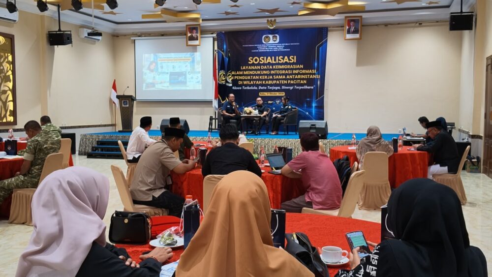 Perkuat Sinergi Antarinstansi, Kanim Ponorogo Sosialisasikan Layanan Data Keimigrasian di Pacitan