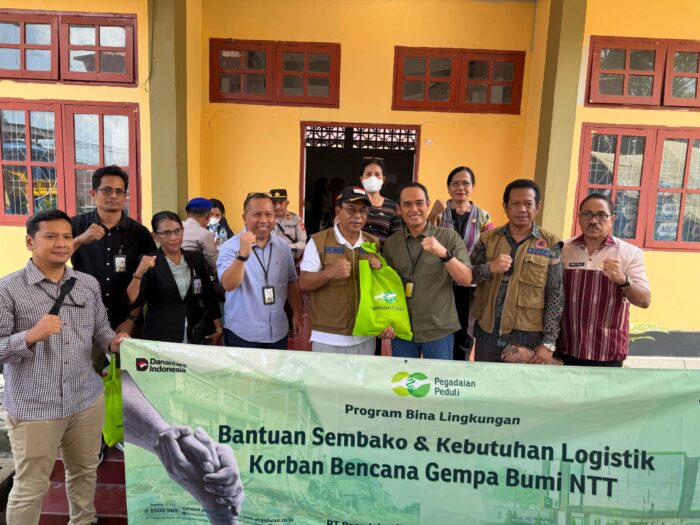 Gerak Cepat Bantu Korban Gempa M7,7 NTT, Pegadaian Pastikan Penyaluran Logistik Tepat Sasaran