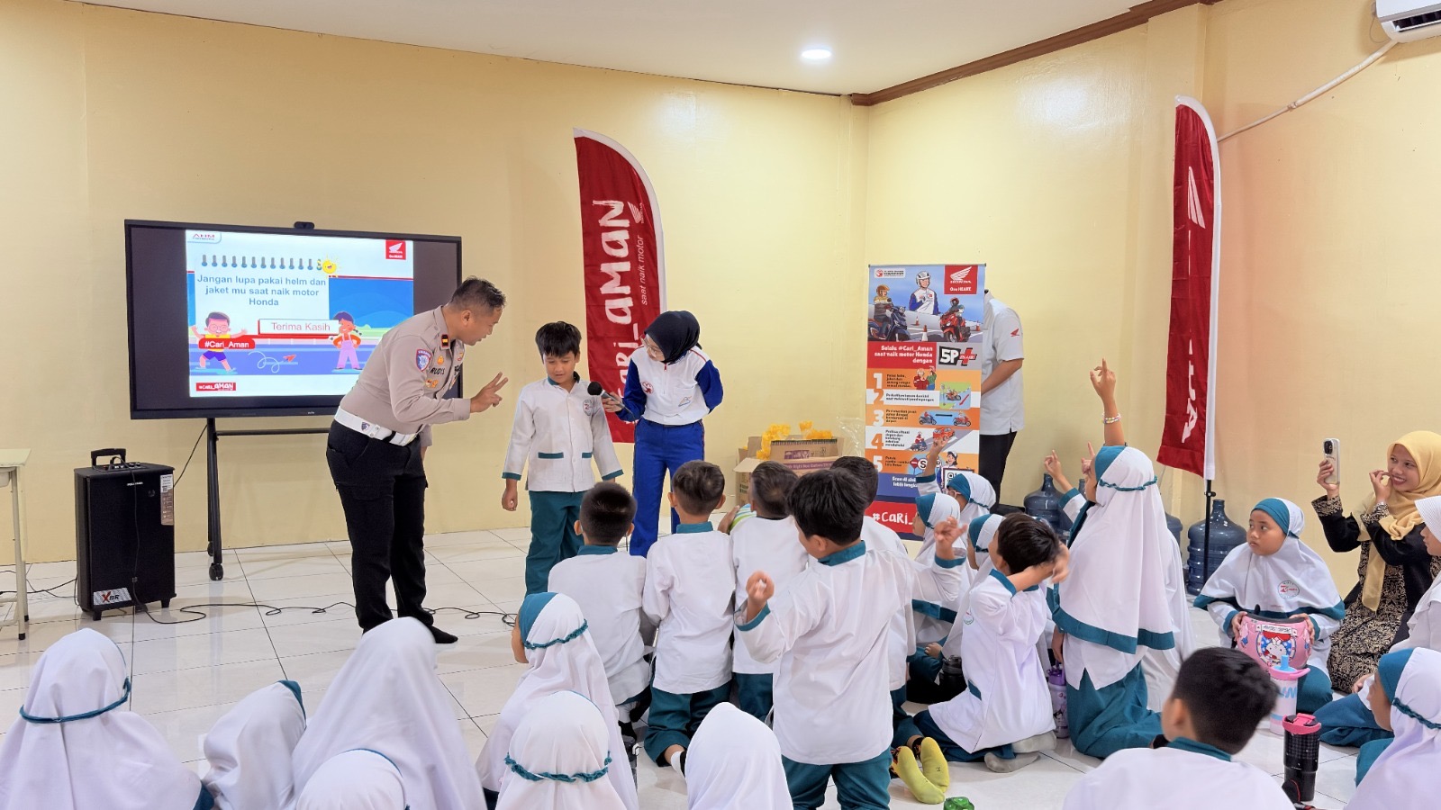 AHM Ajak Ribuan Anak Belajar Tertib Lalu Lintas dengan Cara Seru di Hari Anak Nasional!
