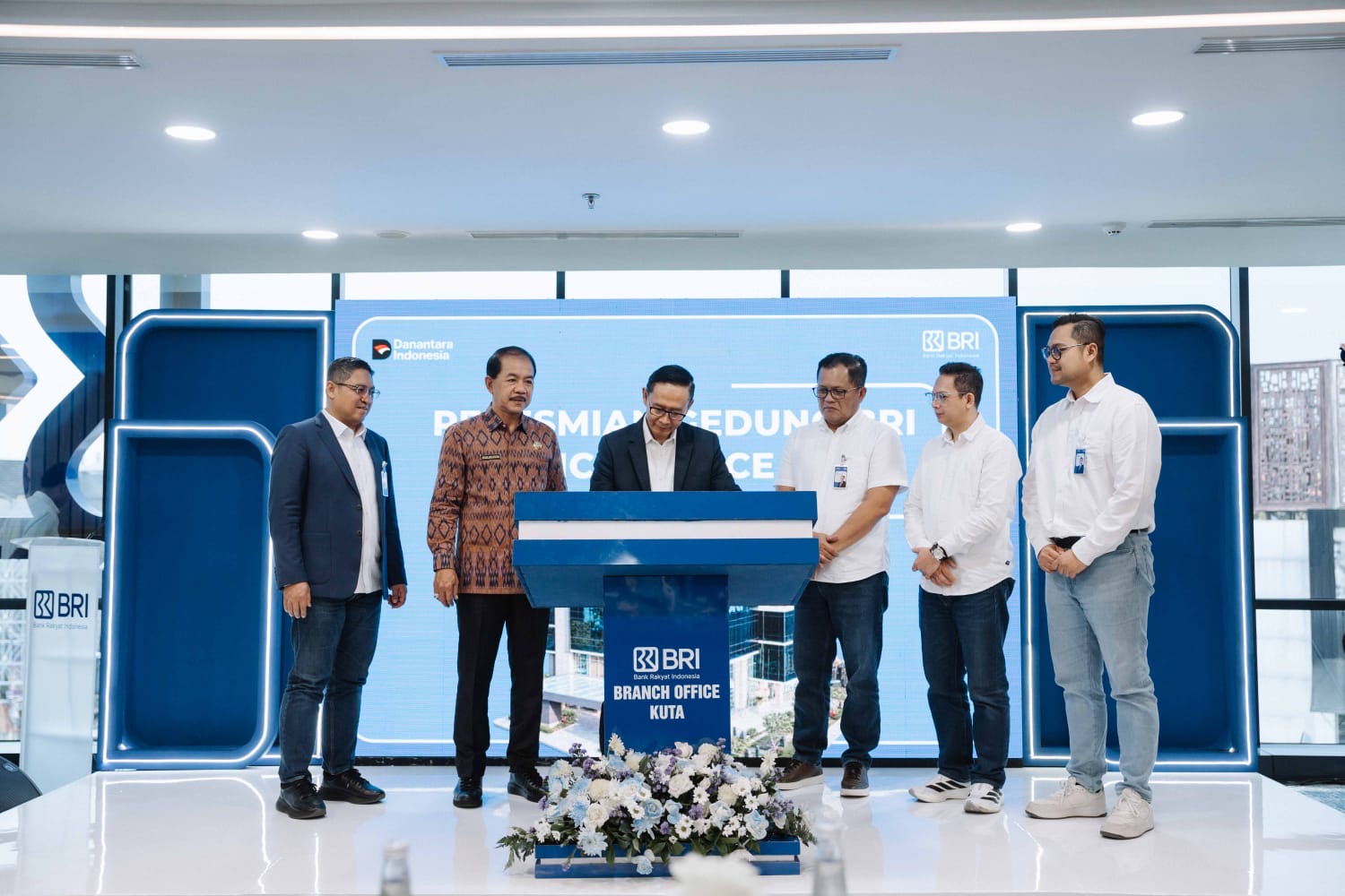Pacu Pertumbuhan Ekonomi Bali, BRI Resmikan Gedung Baru Branch Office Kuta