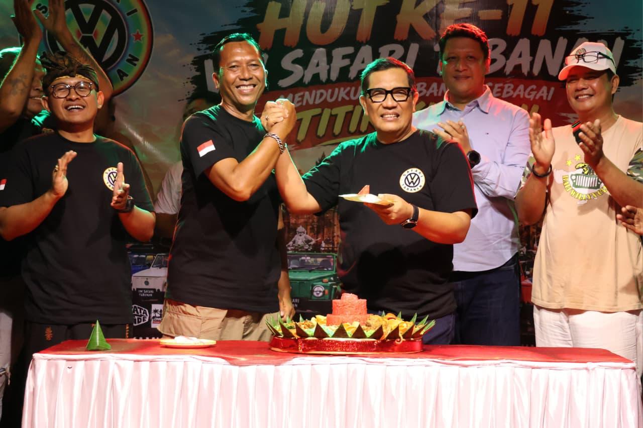 Bupati Sanjaya Dorong Komunitas VW Safari Tabanan Jadi Agen Promosi Pariwisata dan Sejarah Daerah
