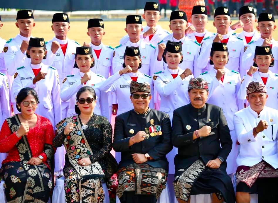 Peringati HUT ke-81 RI, Bupati Tabanan Ajak Warga Perkuat Gotong Royong dan Kebersamaan
