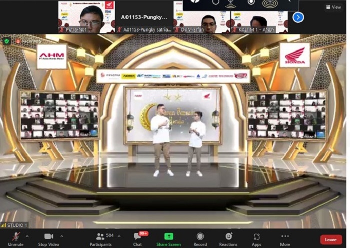 Silaturahmi Virtual, AHM Berbagi Keceriaan Bersama Konsumen yang Tidak Mudik