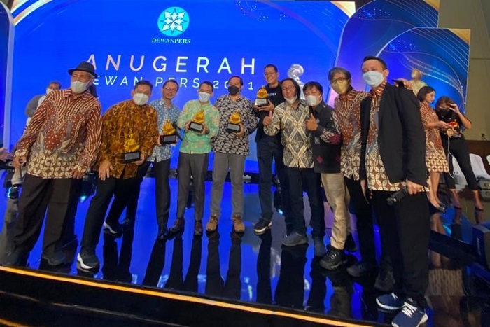 Anugerah Dewan Pers 2021, Anggota AMSI Borong Penghargaan