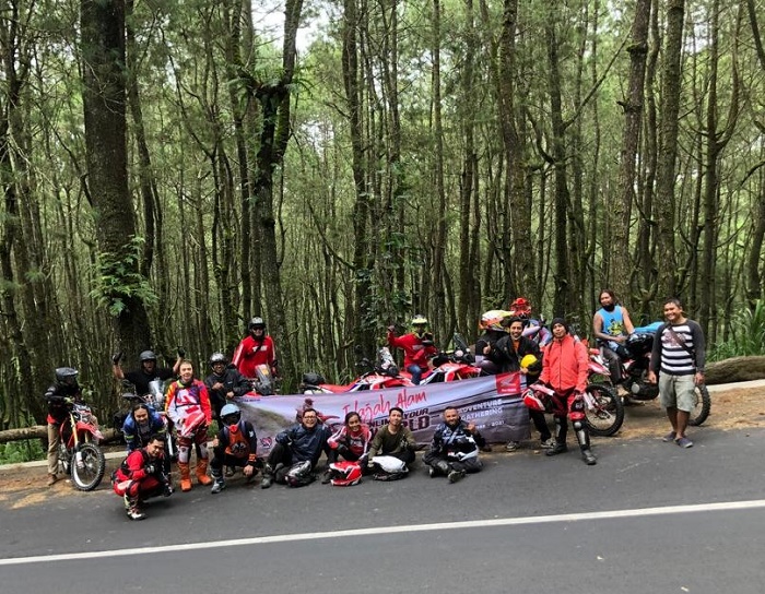 Astra Motor Bali Bareng Komunitas CRF150L Susuri Keindahan Alam Kintamani