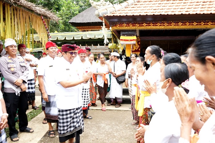 Bupati Komang Sanjaya Apresiasi Kekompakan dan Sinergi Warga dan Pemerintah