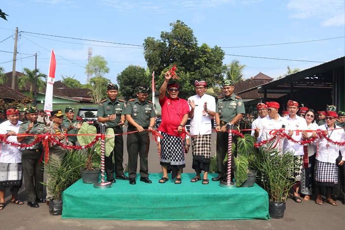 Bupati Sanjaya Resmikan Jalan di Mako Rindam, Bukti Nyata Sinergi untuk Kemajuan Daerah