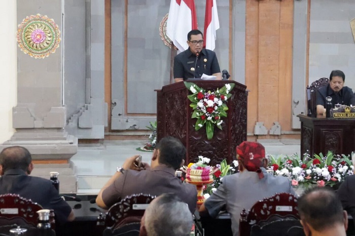 Bupati Tabanan Ajukan RAPBD 2026 Sebesar Rp2,165 Triliun