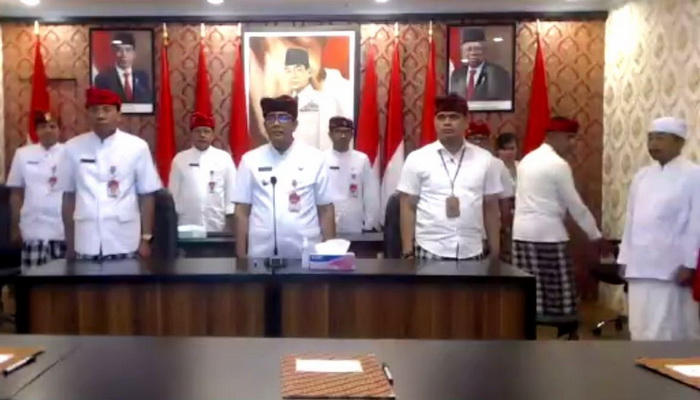 Bupati Tabanan Mutasi dan Lantik 23 Pejabat Struktural