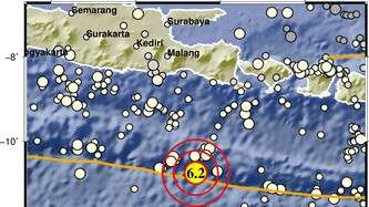 Warga Jember Rasakan Guncangan Gempa M6,2 Selama Lima Detik