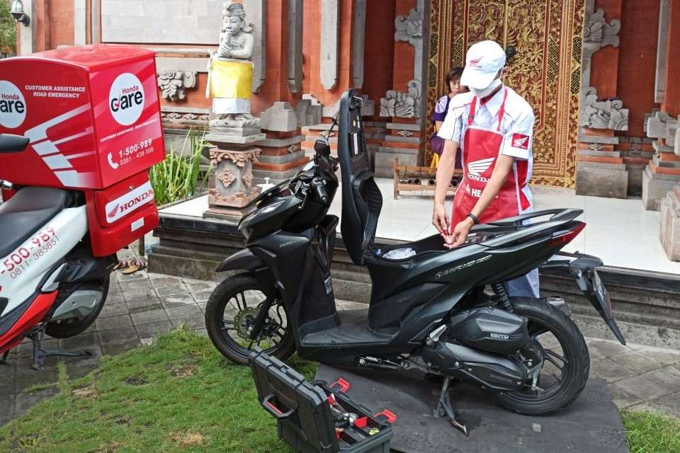 Layanan Honda Care Siagakan Road Emergency saat Musim Hujan