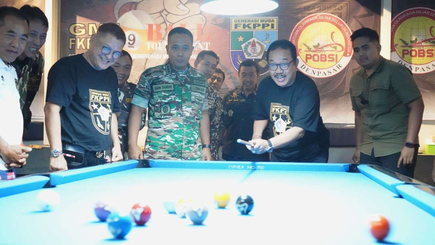 Turnamen Billiard Generasi Muda FKPPI Bali, Wagub Cok Ace Harap Lahirkan Atlet Berprestasi