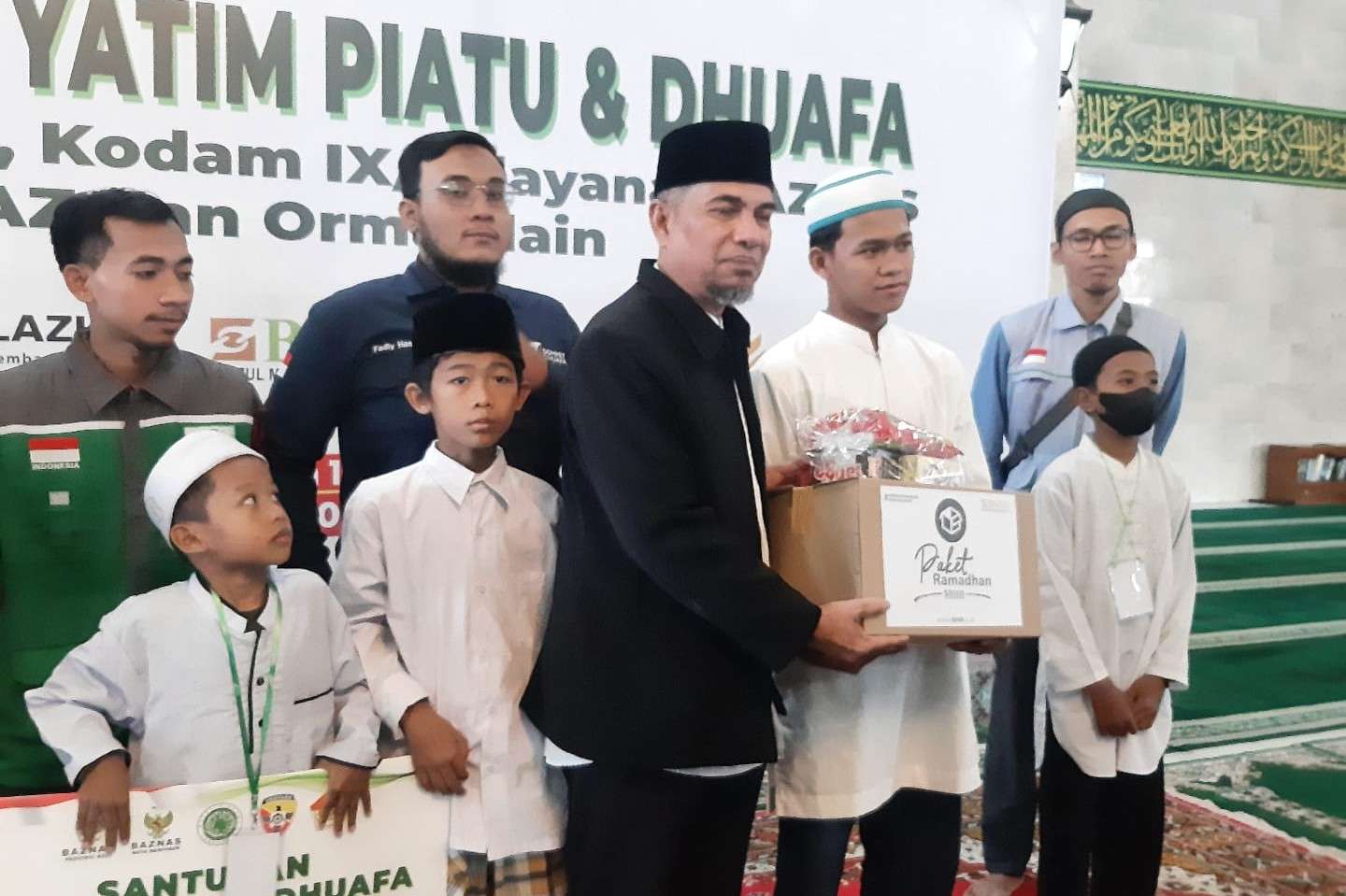 MUI Gandeng Kodam IX/Udayana Salurkan Santunan 250 Yatim Piatu dan Dhuafa di Bali