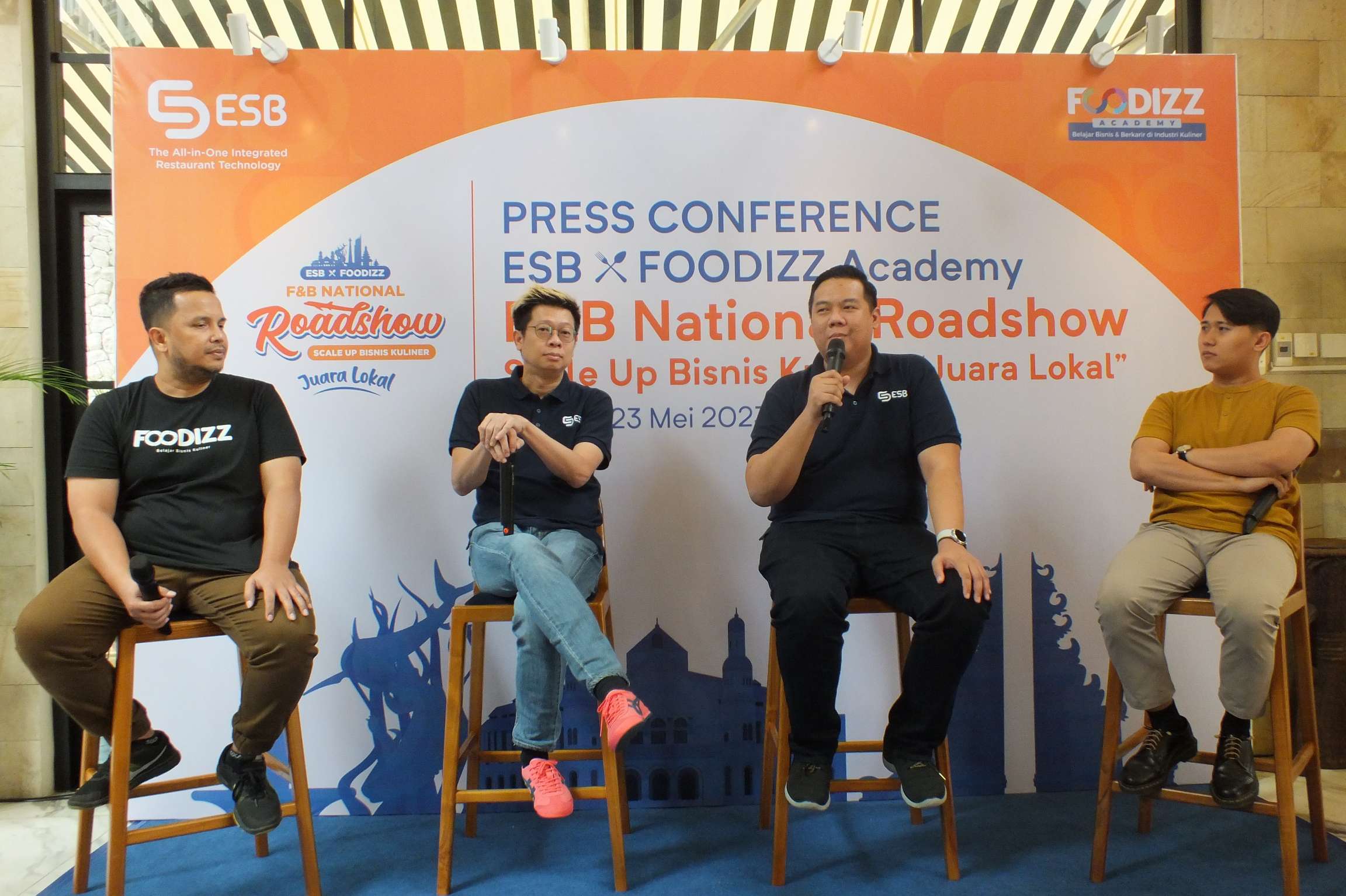 Roadshow Nasional, ESB dan Foodizz Gelar Ajak Pebisnis Kuliner UMKM Jadi Juara Lokal