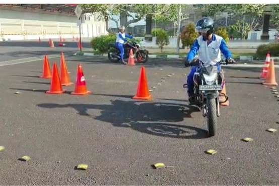 Astra Motor Bali Terus Mantapkan Skill Berkendara Instruktur Safety Riding Jelang Kompetisi Nasional