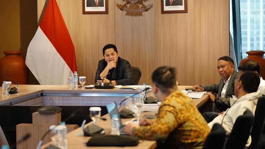 Pimpin Komite Wasit 2023-2027, Erick Thohir Minta Zainuddin Amali Turut Mengawasi