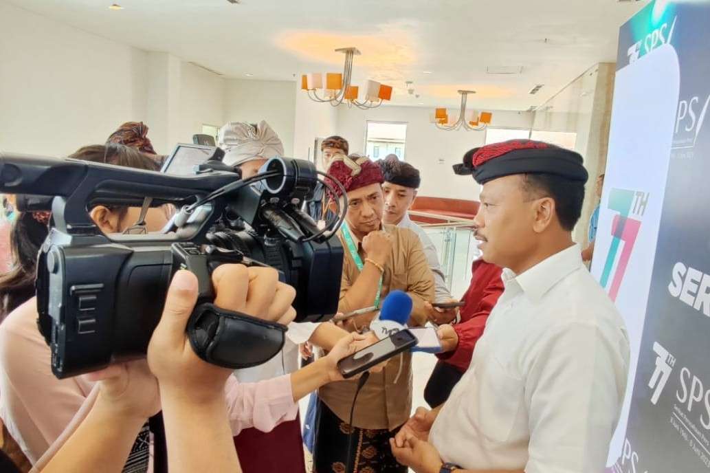 Sekda Bali Dewa Indra Ingatkan Perusahan Pers Jangan ‘Cengeng’ Tetap Hasilkan Karya Jurnalistik Berkualitas