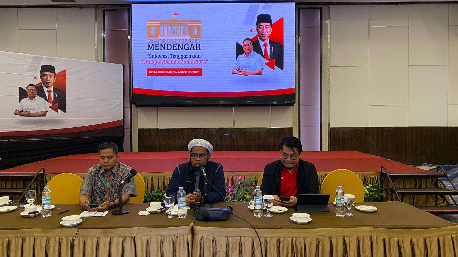 KSP Mendengar, Pemilu 2024 Damai Tanpa Ujaran Kebencian di Medsos