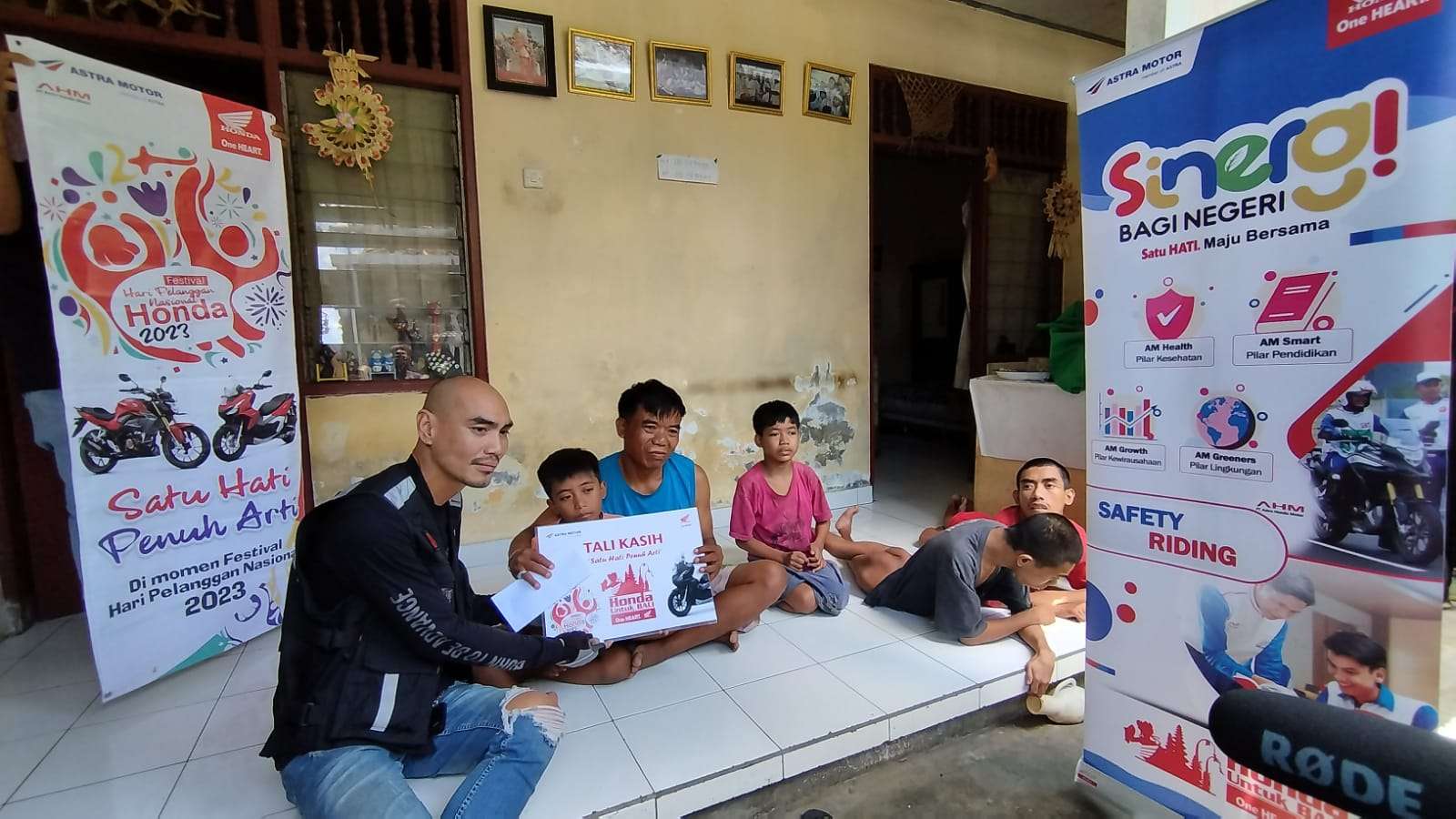 Festival Harpelnas, Astra Motor dan HAI Bali Berbagi Tali Kasih ‘Satu Hati Penuh Arti’