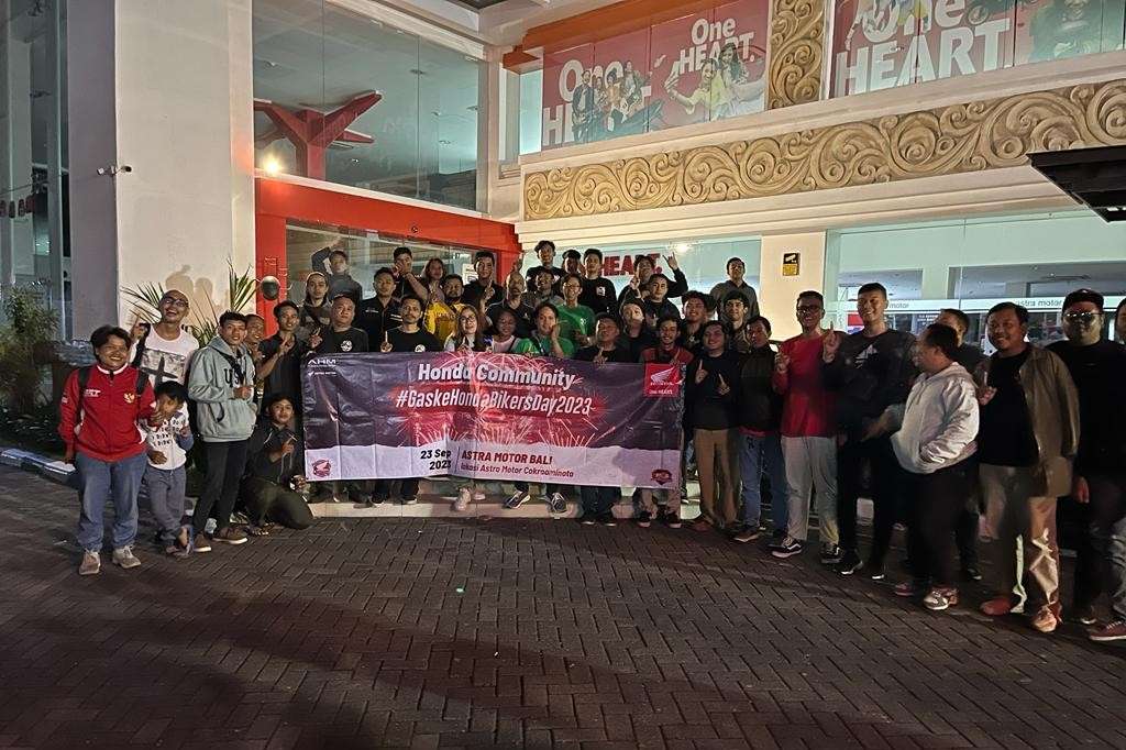 ‘All Out ‘Dukung Honda Bikers Day 2023, Astra Motor Bali Matangkan Koordinasi Bersama Anggota Komunitas