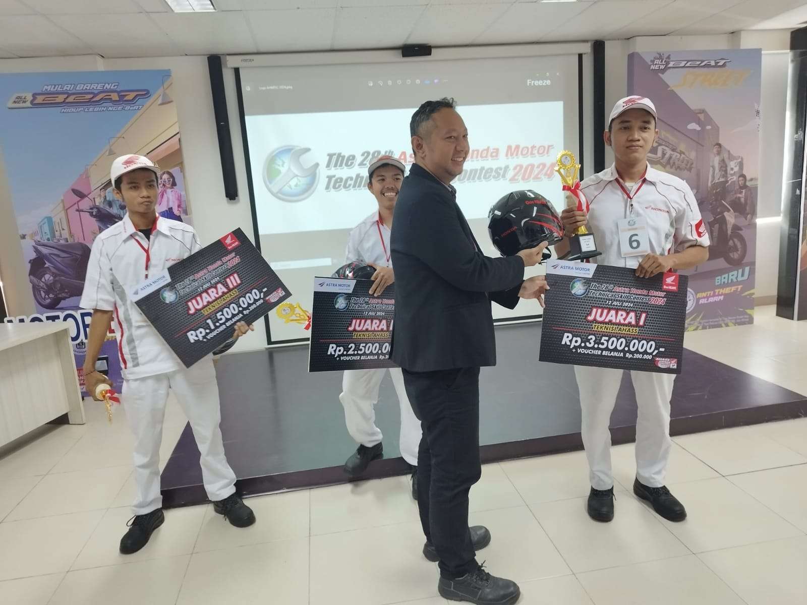 Astra Motor Bali Umumkan Pemenang Regional Technical Skill Contest 2024