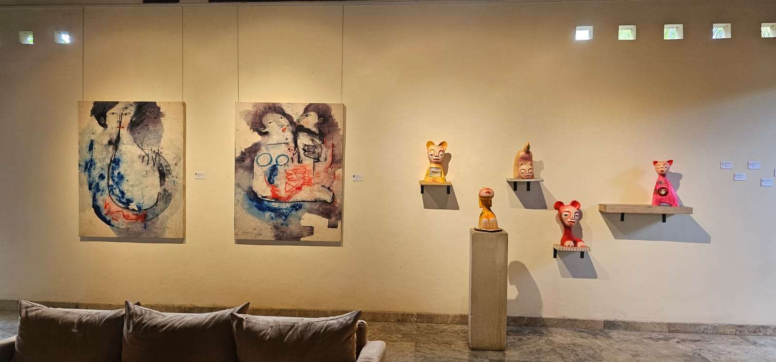 Pameran Tunggal ‘Pop Up’ Made Arya Palguna di Komaneka Gallery