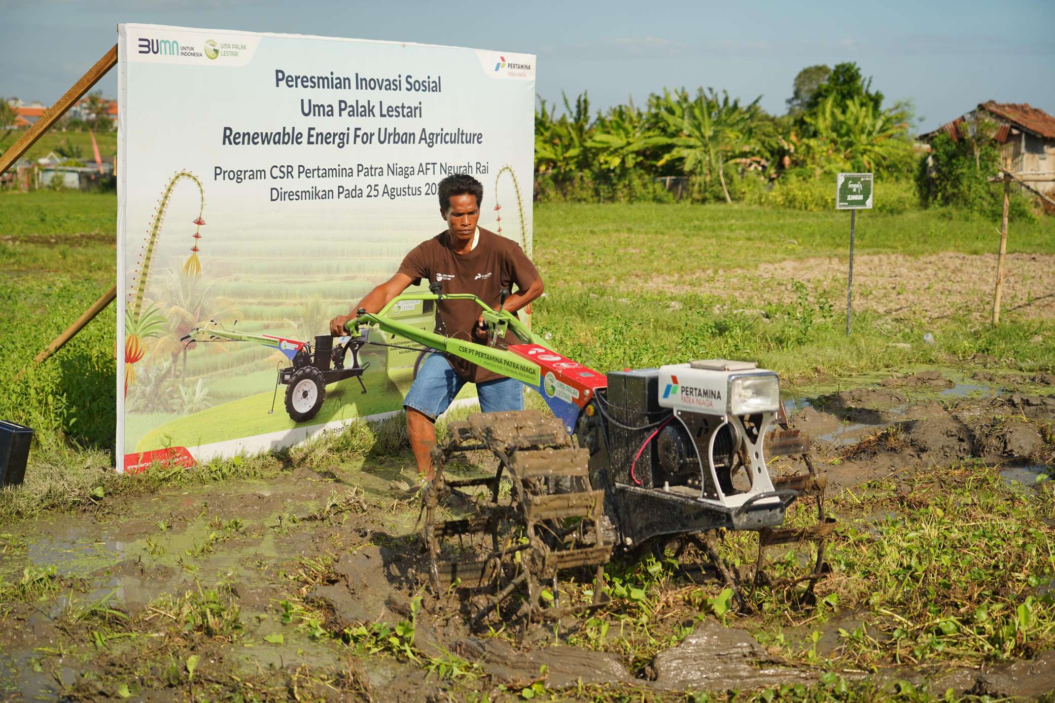 Tekan Emisi Karbon, Pertamina Patra Niaga Hadiahkan Inovasi Sosial Bagi Petani Subak Sembung Denpasar