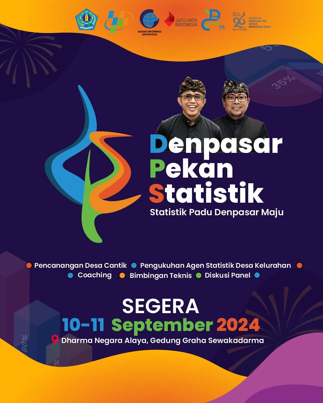 PERCEPAT SATU DATA INDONESIA, KOMINFOS – BPS KOLABORASI GELAR PEKAN STATISTIK