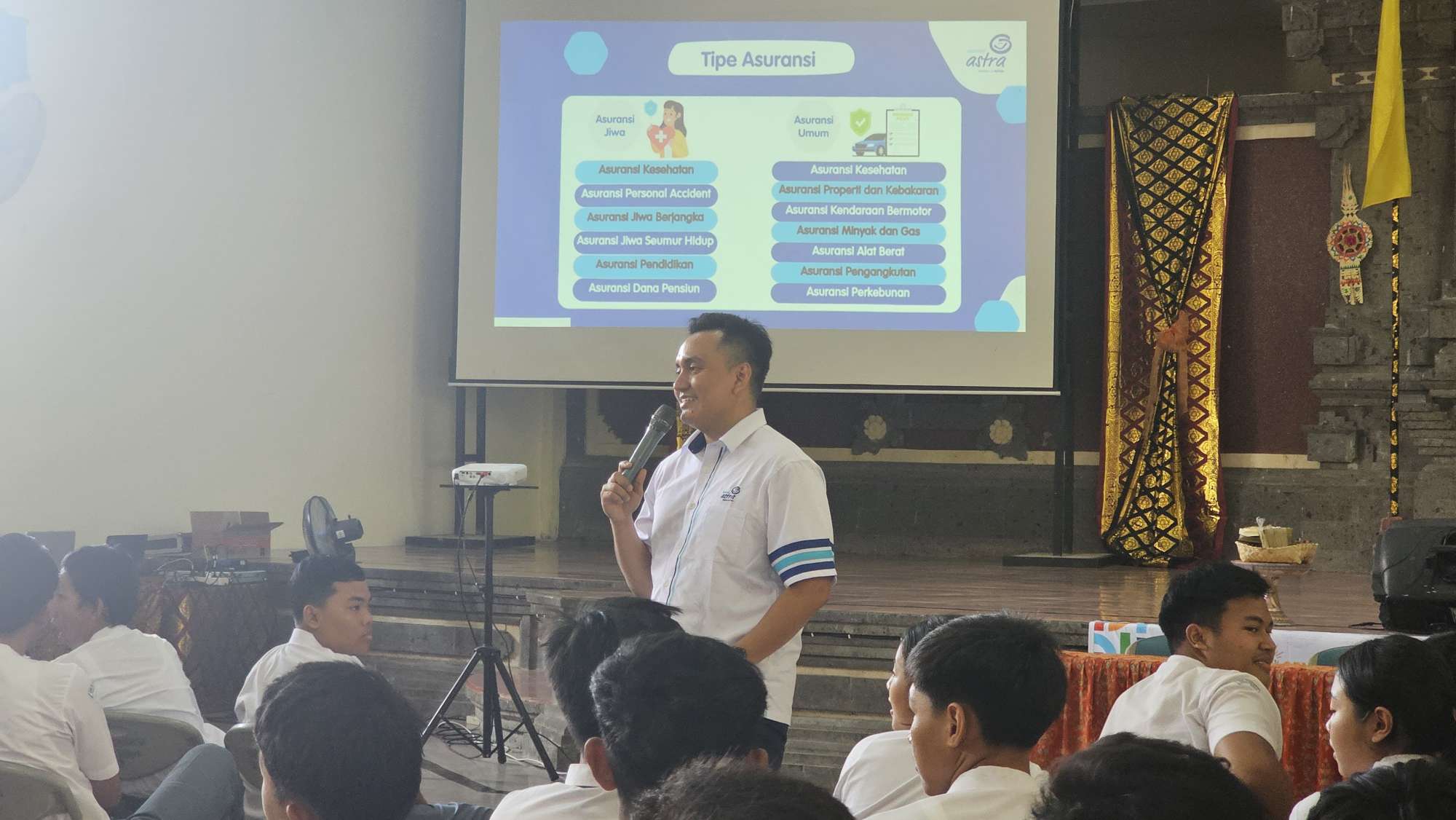 Asuransi Astra Gelar Program LENTERA di SMKN 3 Denpasar