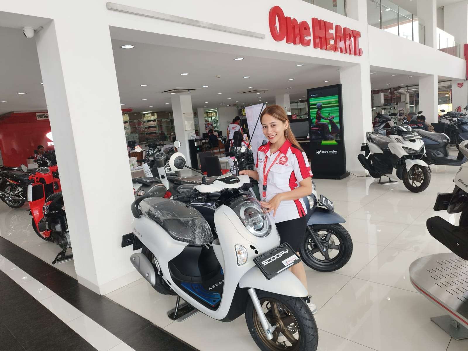 Skutik Fashionable dengan Nuansa Retro, New Honda Scoopy Siap Gebrak Bali