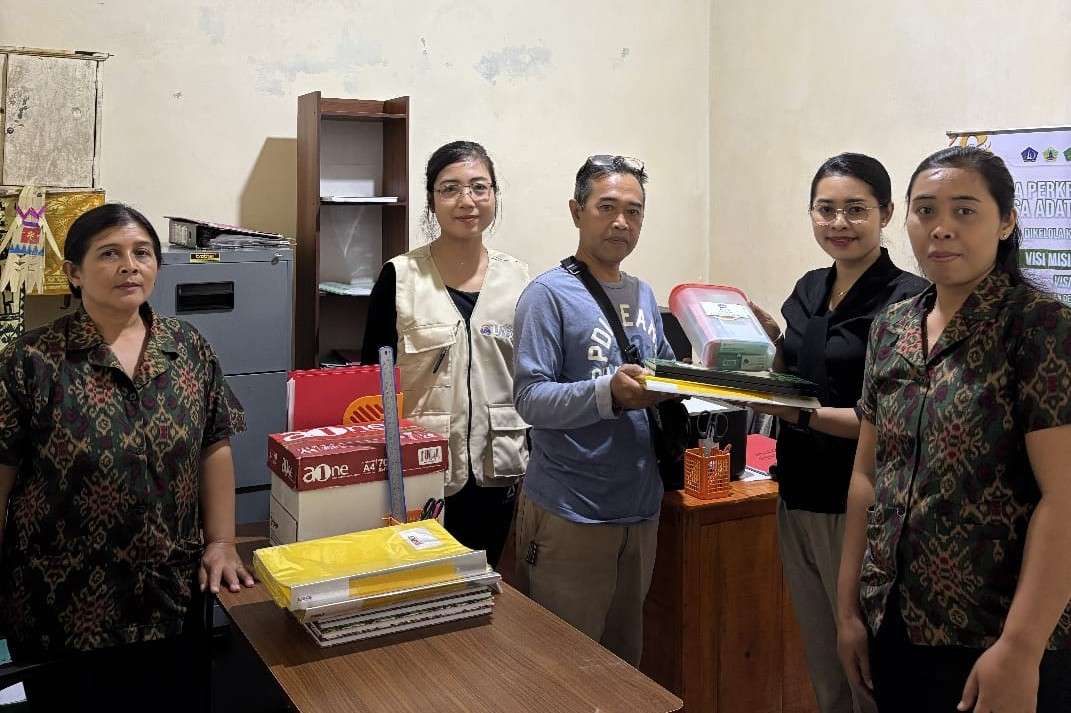 PKM-PMM Kemenristekdikti Dampingi LPD di Desa Adat Auman