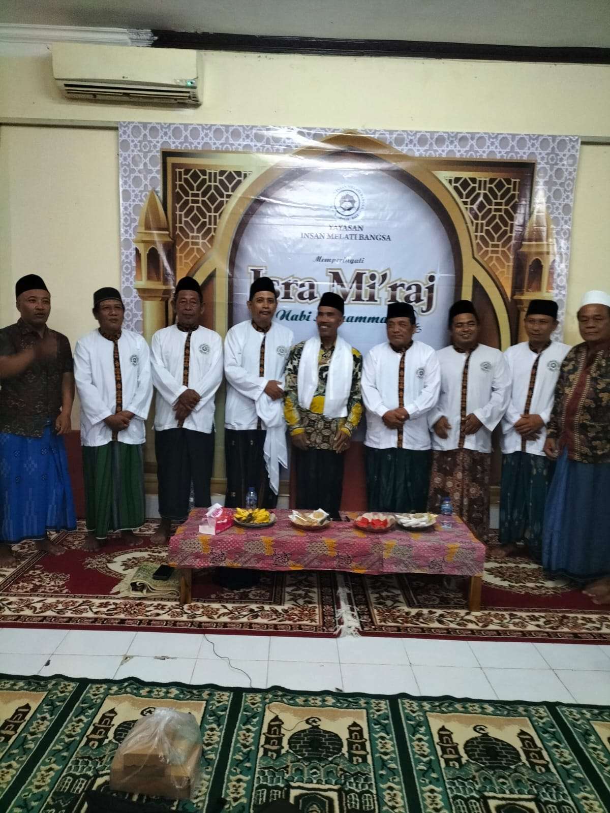 Memperingati Isra Miraj Yayasan Insan Melati Bangsa ” Momentum Penguatan Silaturahmi Jamaah.”