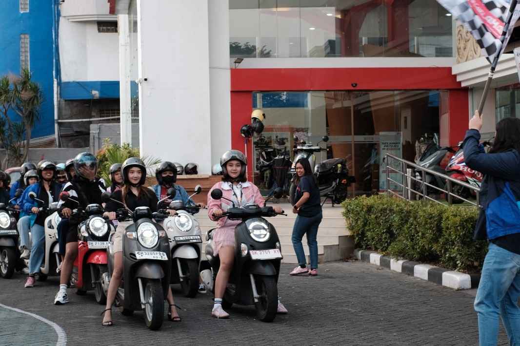 Scoopy Lovers Tampil Stylish, City Rolling Jadi Ajang Ekspresi dan Solidaritas