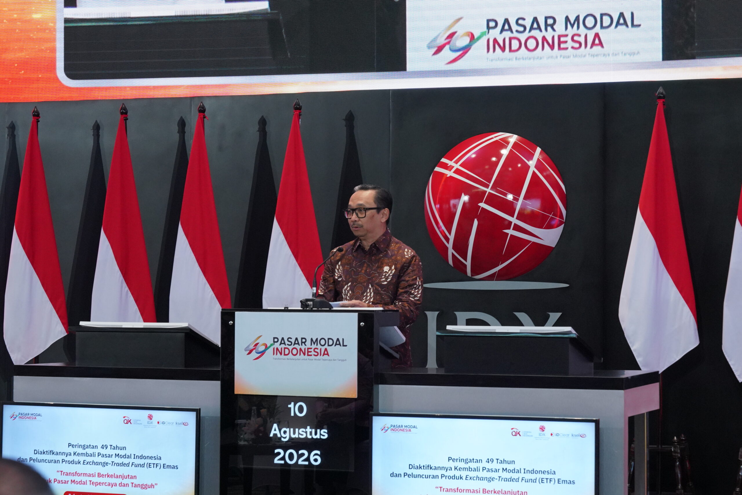 BEI Resmi Luncurkan Lima Produk Exchange-Traded Fund (ETF) Emas Perdana di Pasar Modal Indonesia