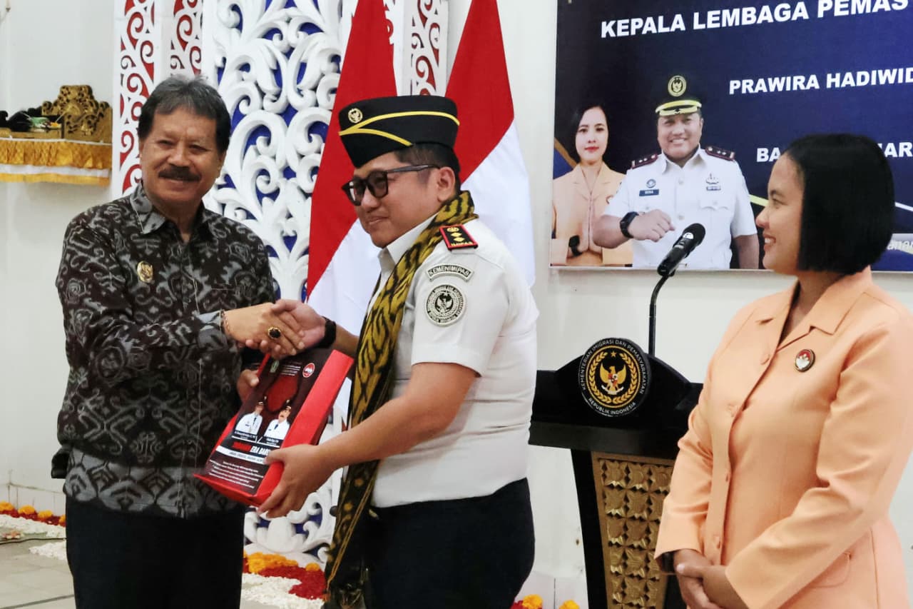 Basuki Raharjo Resmi Jabat Kalapas Tabanan, Wabup Dirga Tekankan Pentingnya Sinergi Pembinaan Warga binaan