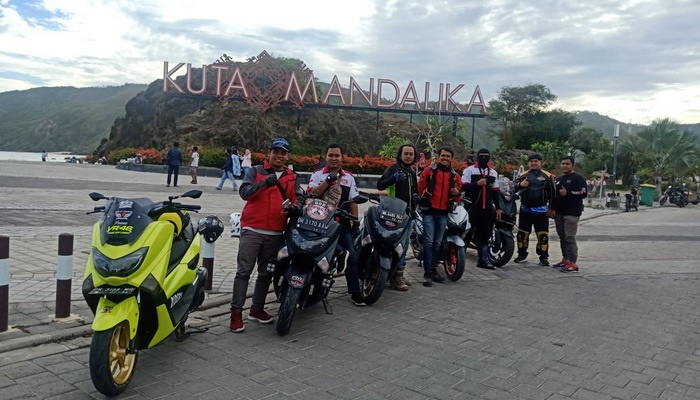 Jelajahi 1.500 Kilometer, FRC Bali Disambut Hangat Bold Riders NTB