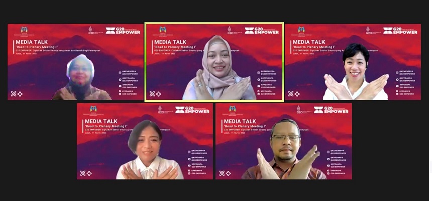 G20 Empower, Dorong Pemberdayaan Sektor Swasta dan Publik bagi Perempuan