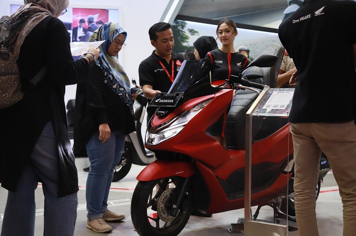 Dereten Sepeda Motor Honda Terlaris di GIIAS 2023, Mulai PCX160 hingga Scoopy Series