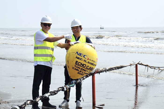 ‘Golden Buoy’ SKKL Echo Tiba di Indonesia, Kolaborasi Meta-Google dan XL Axiata