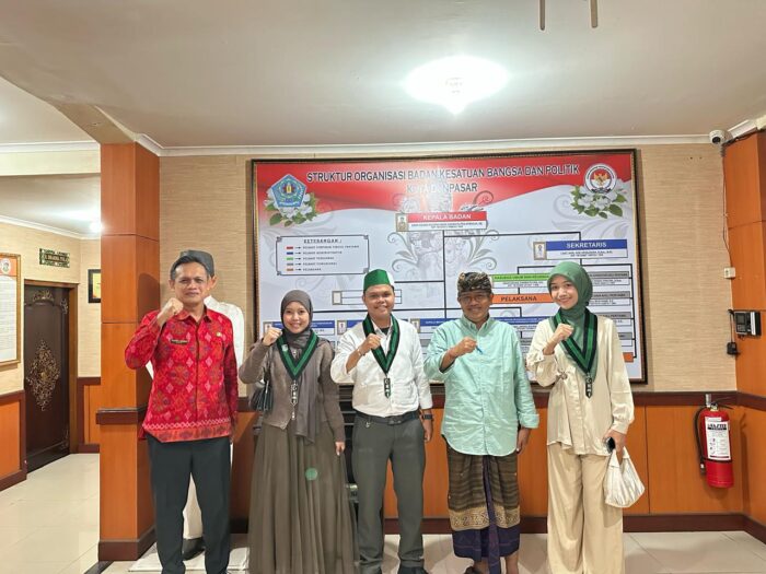 Bertemu Kesbangpol Denpasar, HMI Tegaskan Komitmen Rawat Toleransi dan Iklim Politik Sehat