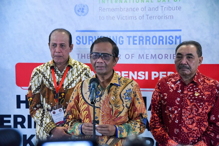 Hari Korban Internasional 2022, BNPT LPSK dan UNODC Bersinergi Lindungi Korban Terorisme