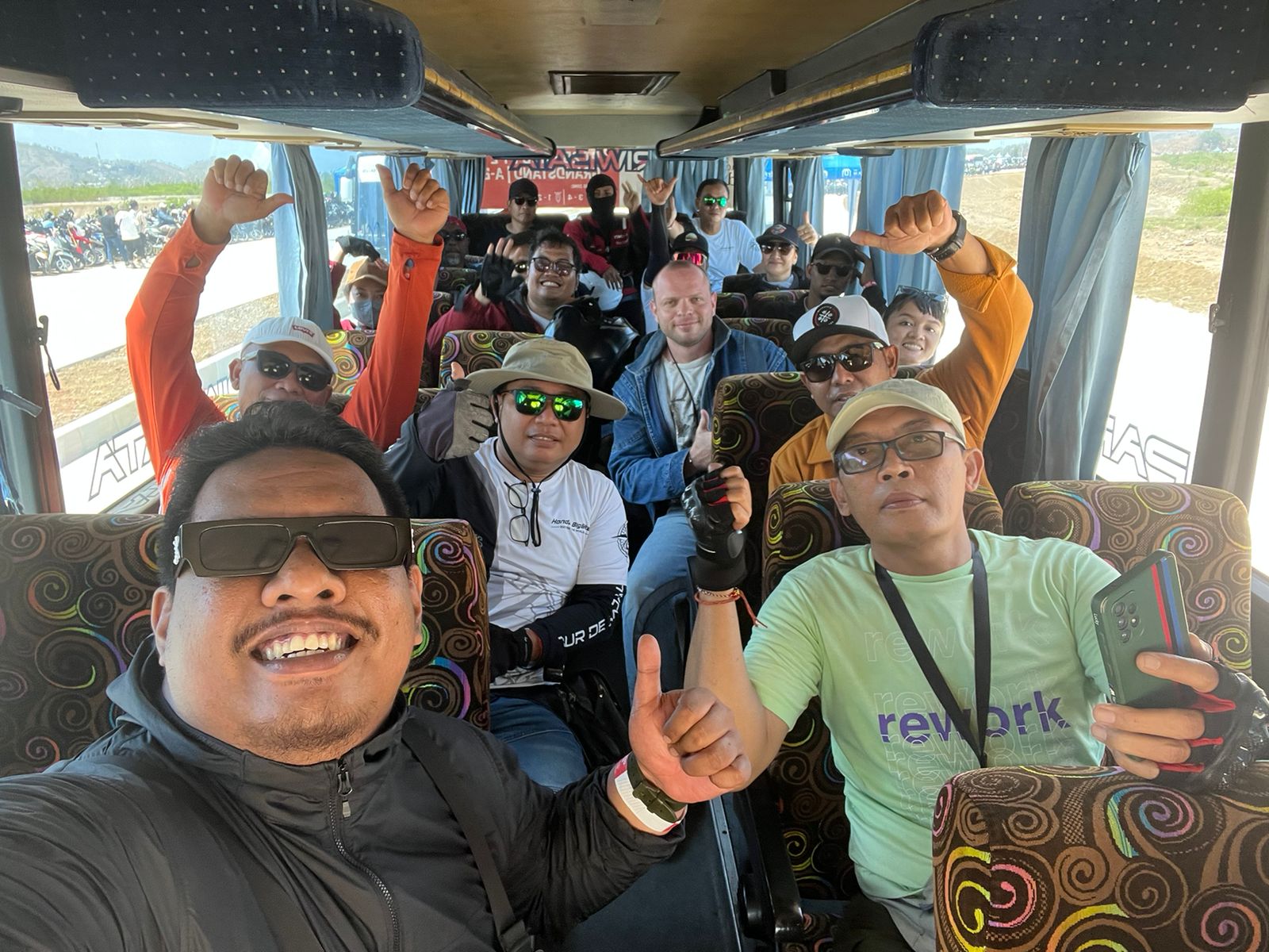 Bikers Honda Big Bike Bali Konsisten Semangati Pebalap AHM di GP Mandalika