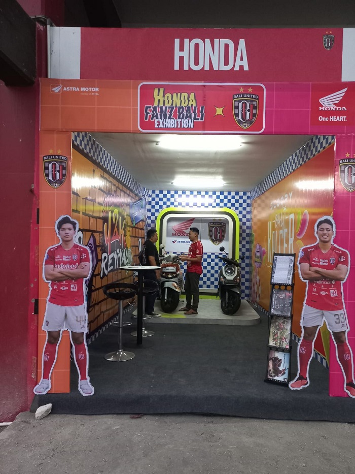 Honda Fanz Bali Exhibition: Perpaduan Semangat Sepak Bola dan Gaya Hidup Anak Muda