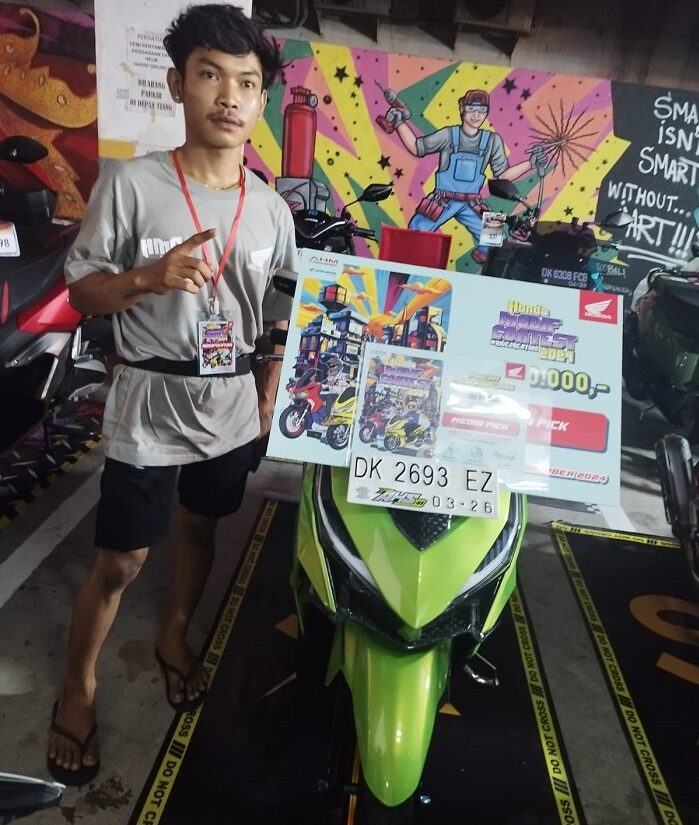 Honda Vario 150 Pilihan Best Media Pick HMC 2024 Region Bali, Begini Penampakannya