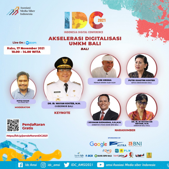 Dorong Digitalisasi UMKM, IDC Siap Digelar di Delapan Wilayah