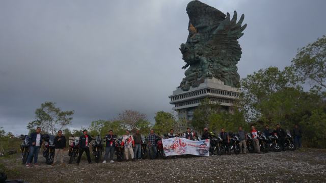 Serunya City Rolling dan Ngopi Senja Bareng Konsumen Honda CB150X