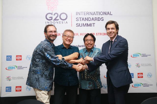 Internasional Standards Summit 2022 di Bali,  Fokus Transformasi Digital hingga Transisi Energi Berkelanjutan