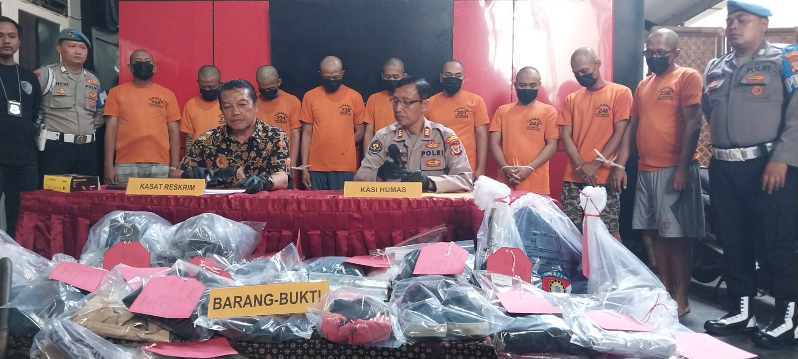 Polisi Tangkapi 10 Pria Diduga Aniaya Warga hingga Tewas di Yogyakarta